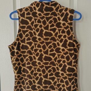 Liz Claiborne cotton sleeveless fashion top M